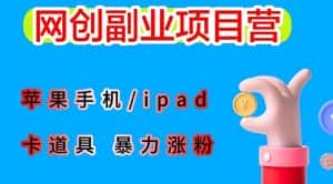 (6232期)最新利用苹果手机/ipad 的ios系统,卡道具搬短视频,百分百过原创-优优云创网