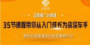35节课程带你从入门成长为资深车手,让系统学习直通车成为可能,帮你实现直通车的低花费高产出-优优云创网