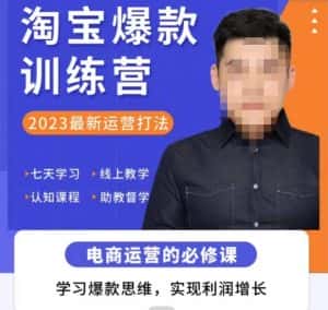 爱上黄昏·淘宝爆款训练营,2023最新运营打法,学习爆款思维,实现利润增长-优优云创网