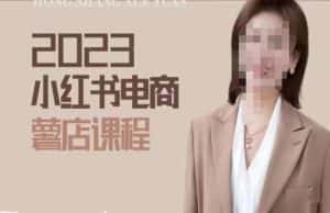 2023小红书电商课，新手小白从0~1玩转小红书薯店电商-优优云创网