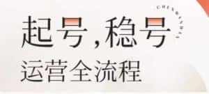 婉婉-起号稳号运营全流程,解决从小白到进阶所有运营知识,帮助解决账号所有运营难题-优优云创网