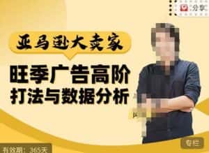 阿甘·亚马逊大卖家广告高阶打法与数据分析,走出传统广告误区;揭秘大卖惯用打法;数据驱动广告决策-优优云创网