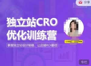 独立站CRO优化训练营，掌握独立站设计秘籍，打造高转化的独立站，让店铺ROI翻倍-优优云创网