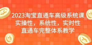 (6535期)2023淘宝直通车高级系统课,实操性,系统性,实时性,直通车完整体系教学-优优云创网