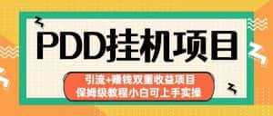 （6729期）拼多多挂机项目 引流+赚钱双重收益项目(保姆级教程小白可上手实操)-优优云创网
