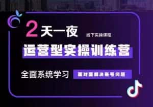 5月22-23线下课运营型实操训练营,全面系统学习,从底层逻辑到实操方法到千川投放-优优云创网