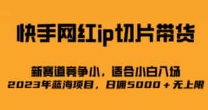 (6832期)快手网红ip切片新赛道,竞争小事,适合小白 2023蓝海项目-优优云创网