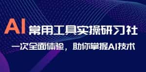 (6882期)AI-常用工具实操研习社,一次全面体验,助你掌握AI技术-优优云创网