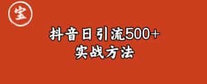 宝哥抖音直播引流私域的6个方法,日引流500+-优优云创网