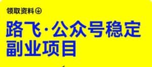 路飞·公众号稳定副业项目,你只要无脑去推广,粉丝和收入,自然就来了-优优云创网
