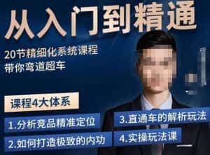 龙一·从入门到精通拼多多运营系列课,0-100的运营实操技巧,精细化系列课程带你弯道超车-优优云创网
