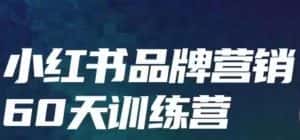 小红书品牌60天训练营第6期,GMV2亿级品牌老板都在学,教会你内容营销底层逻辑-优优云创网