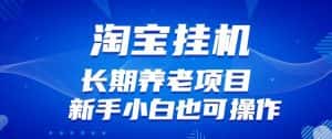 淘宝虚拟产品挂机项目（长期养老项目新手小白也可操作）【揭秘】-优优云创网