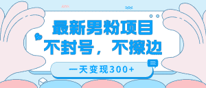 (7450期)最新男粉变现,不擦边,不封号,日入300+(附1360张美女素材)-优优云创网