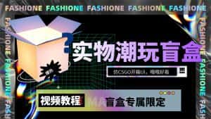 （7518期）实物盲盒抽奖平台源码，带视频搭建教程【仿CSGO开箱UI】-优优云创网