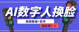 AI数字人换脸，可做直播，简单操作，有手就能学会（教程+软件）-优优云创网