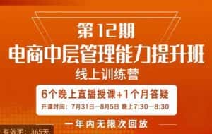 陈少珊·电商中层管理能力提升班,学习对象-电商公司各个岗位的主管,20人人以内的电商公司老板-优优云创网