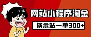 源码站淘金玩法，20个演示站一个月收入近1.5W带实操-优优云创网