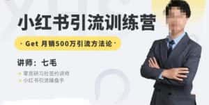 零克·小红书引流训练营第五期,小红书矩阵引流到vX的方法论-优优云创网