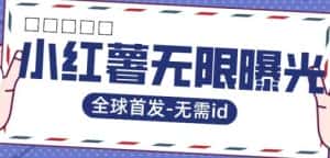 全球首发-小红薯无需id无限曝光术-比苹果15更香的技术-优优云创网