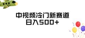 中视频冷门新赛道，做的人少，三天之内必起号，日入500+【揭秘】-优优云创网