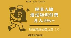 脱韭入镰,通过做“超级个体“月入10w+,普通人实现阶层跨越的最优解-优优云创网