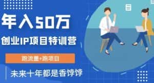 创业IP年入50W核心方法，未来10年最值得做的项目【揭秘】-优优云创网