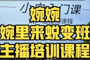 婉婉·婉里来蜕变班(主播课)全方位理解底层逻辑并灵活运用-优优云创网