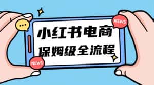 月入5w小红书掘金电商,11月最新玩法,实现弯道超车三天内出单,小白新手也能快速上手-优优云创网