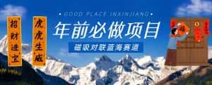 年前必做项目,磁吸对联蓝海赛道,傻瓜式操作复制粘贴纯搬运,一部手机即可完成-优优云创网