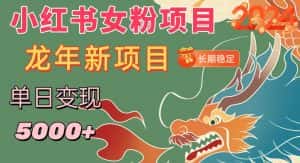 小红书女粉头像项目,单日变现5000+,适合在家做的副业,长期稳定-优优云创网
