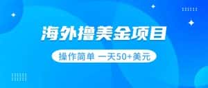 （7623期）撸美金项目 无门槛  操作简单 小白一天50+美刀-优优云创网