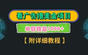 （9023期）Google看广告撸美金，3分钟到账2.5美元 单次拉新5美金，多号操作，日入1千+-优优云创网