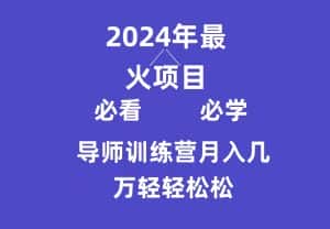 （9301期）导师训练营互联网最牛逼的项目没有之一，新手小白必学，月入3万+轻轻松松-优优云创网