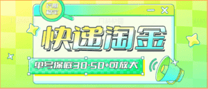 快递包裹回收淘金项目攻略,长期副业,单号保底30-50+可放大-优优云创网