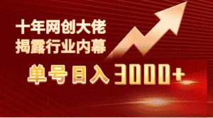 （9497期）单号日入3000+，工作室内部无脑美女视频玩法，100%过原创-优优云创网