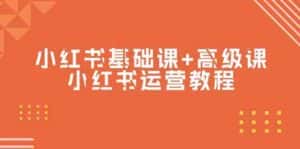 小红书基础课+高级课-小红书运营教程(53节视频课)-优优云创网