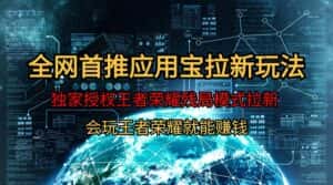 （9907期）【全网首发】腾讯应用宝王者荣耀残局模式拉新赛道，轻松日如1000+-优优云创网