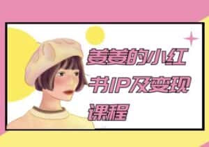 姜姜的小红书IP及变现课程,姜姜小红书2024-优优云创网