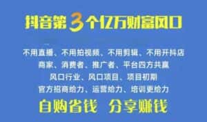 (10382期)火爆全网的抖音优惠券 自用省钱 推广赚钱 不伤人脉 裂变日入500+ 享受…-优优云创网