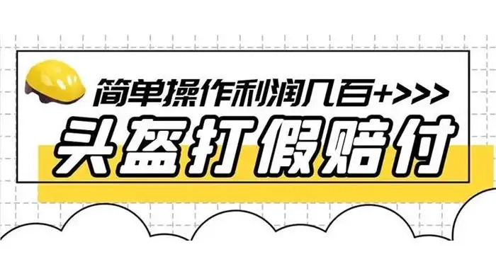 打假 3c 头盔项目，月入过万，小白有手就行 【揭秘】-优优云创网