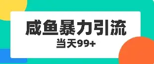 咸鱼暴力引流兼职粉羊毛粉-优优云创网