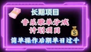 （10680期）音乐歌单玩法，小白轻松上手，后期月入过万-优优云创网