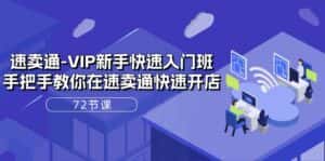 (10867期)速卖通-VIP新手快速入门班,手把手教你在速卖通快速开店(72节课)-优优云创网