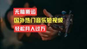 (11090期)无脑搬运国外热门音乐短视频,轻松月入过万-优优云创网