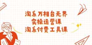 淘系万相台无界实操运营课:淘系付费工具课(63节课)-优优云创网