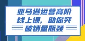 亚马逊运营高阶线上课,助你突破销量瓶颈-优优云创网