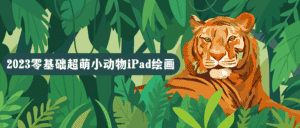 2023零基础超萌小动物iPad绘画-优优云创网