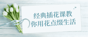 经典插花课教你用花点缀生活-优优云创网