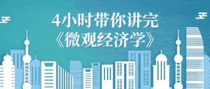 4小时带你讲完《微观经济学》-优优云创网
